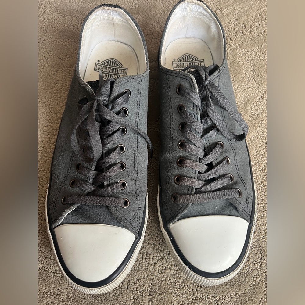 Harley-Davidson Claymore D93677 Mens Gray Lifestyle Sneakers Shoes
